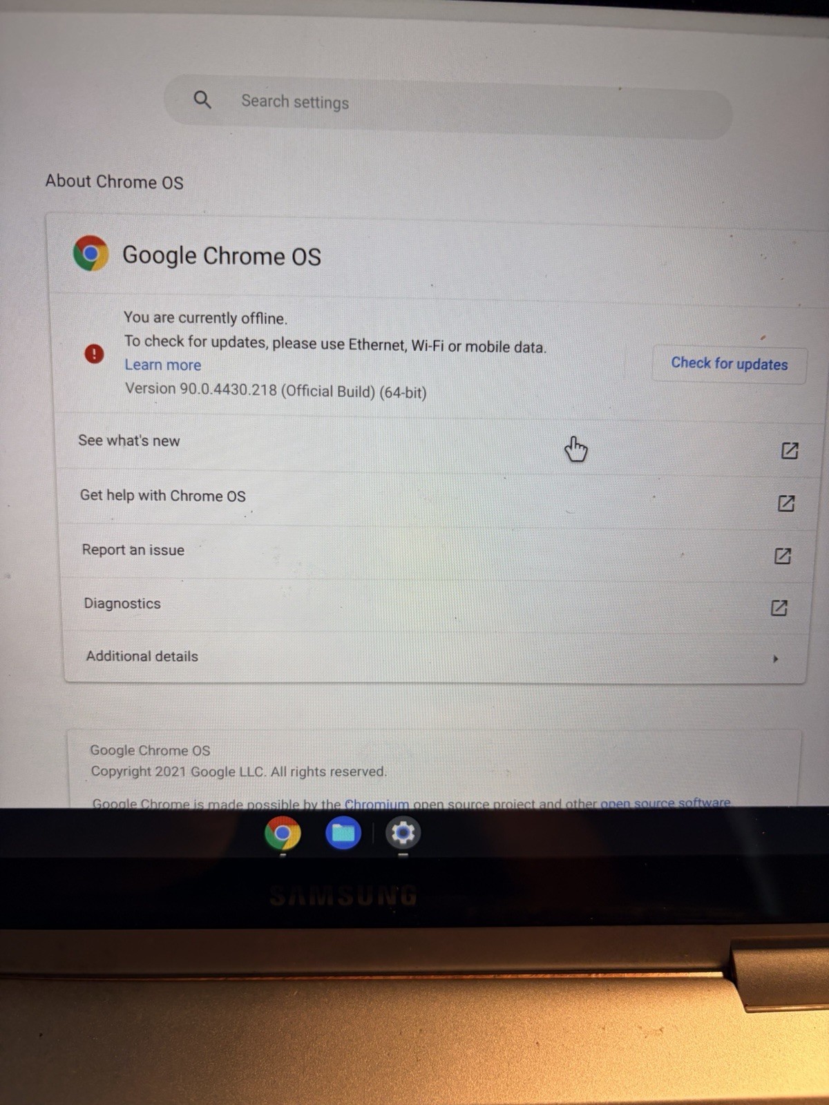 Samsung XE520QAB Chrome Plus V2 12.2″ Intel Celeron 2GB Laptop READ