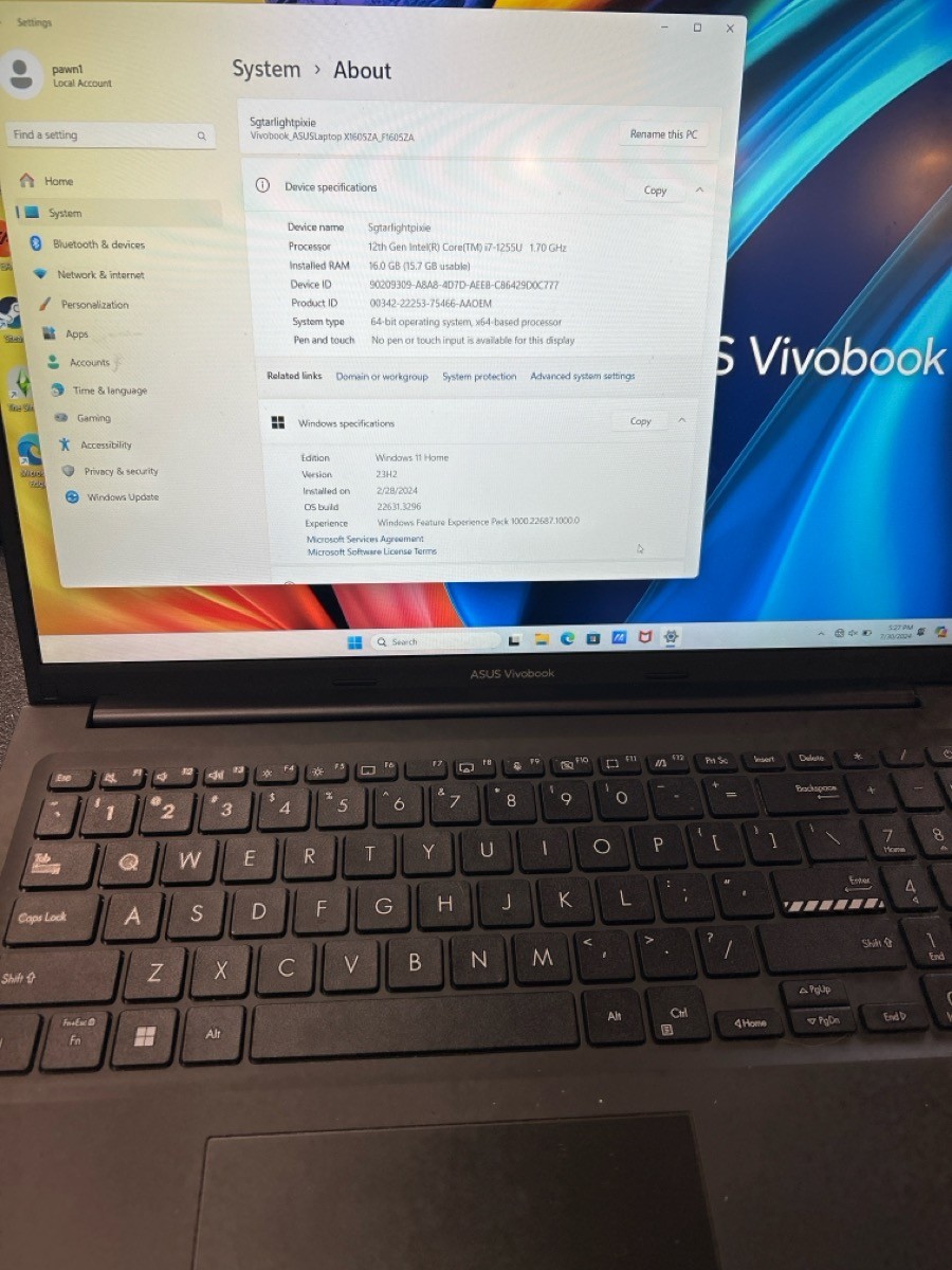 ASUS VIVOBOOK PRO 16X (P18024675)