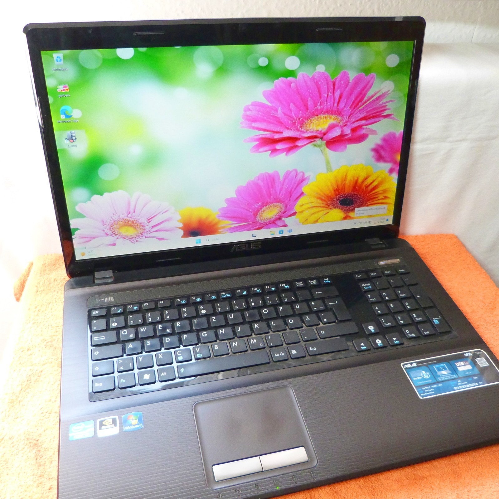 Asus K93 18″ FULLHD Cinema Monster l 20GB RAM NEW l 2TB HDD SSD Windows 11 i7