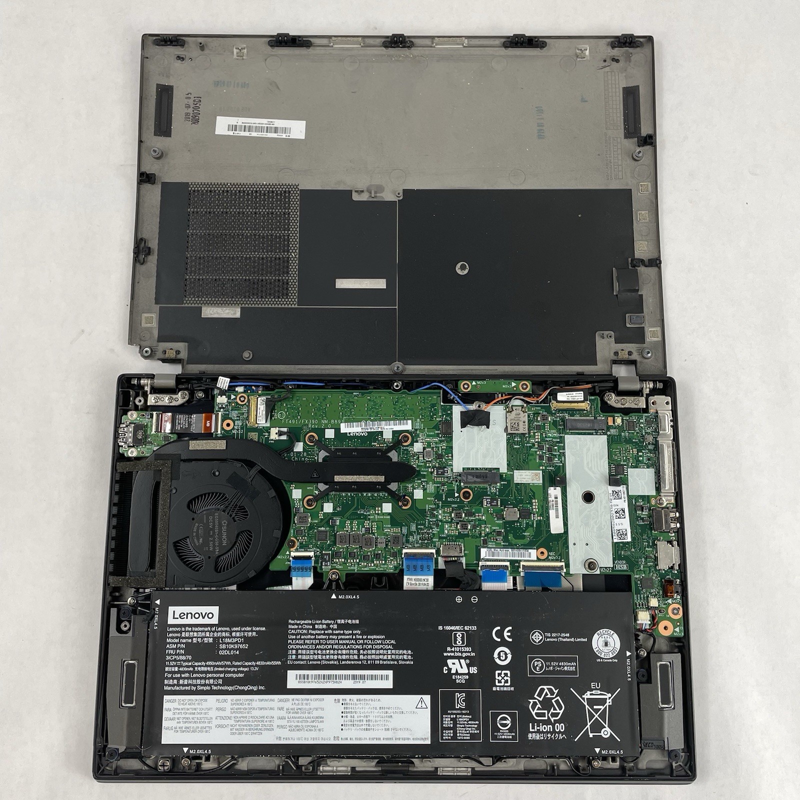 Lenovo ThinkPad T490s 14″ i5-8365U 1.60 GHz 8 GB RAM No SSD/OS/AC – Bad Corner