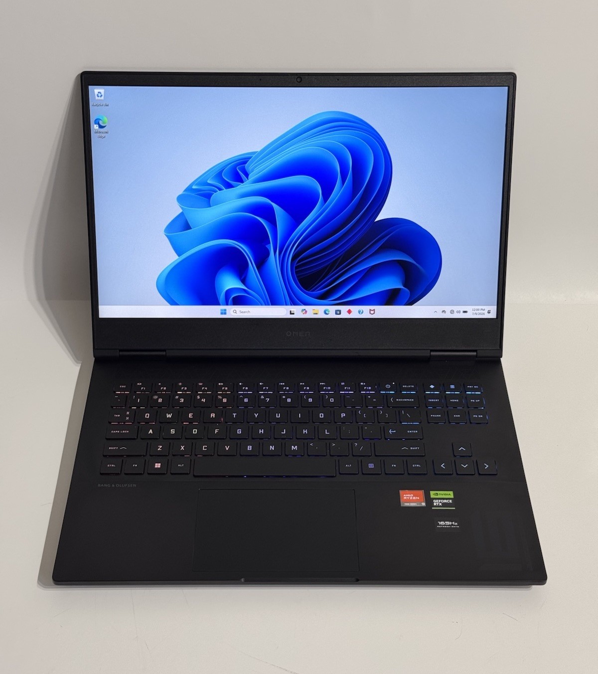 HP Omen 16 Laptop 16″ 144Hz FHD Ryzen 9 7940HS 16GB RAM 512GB SSD RTX 4070