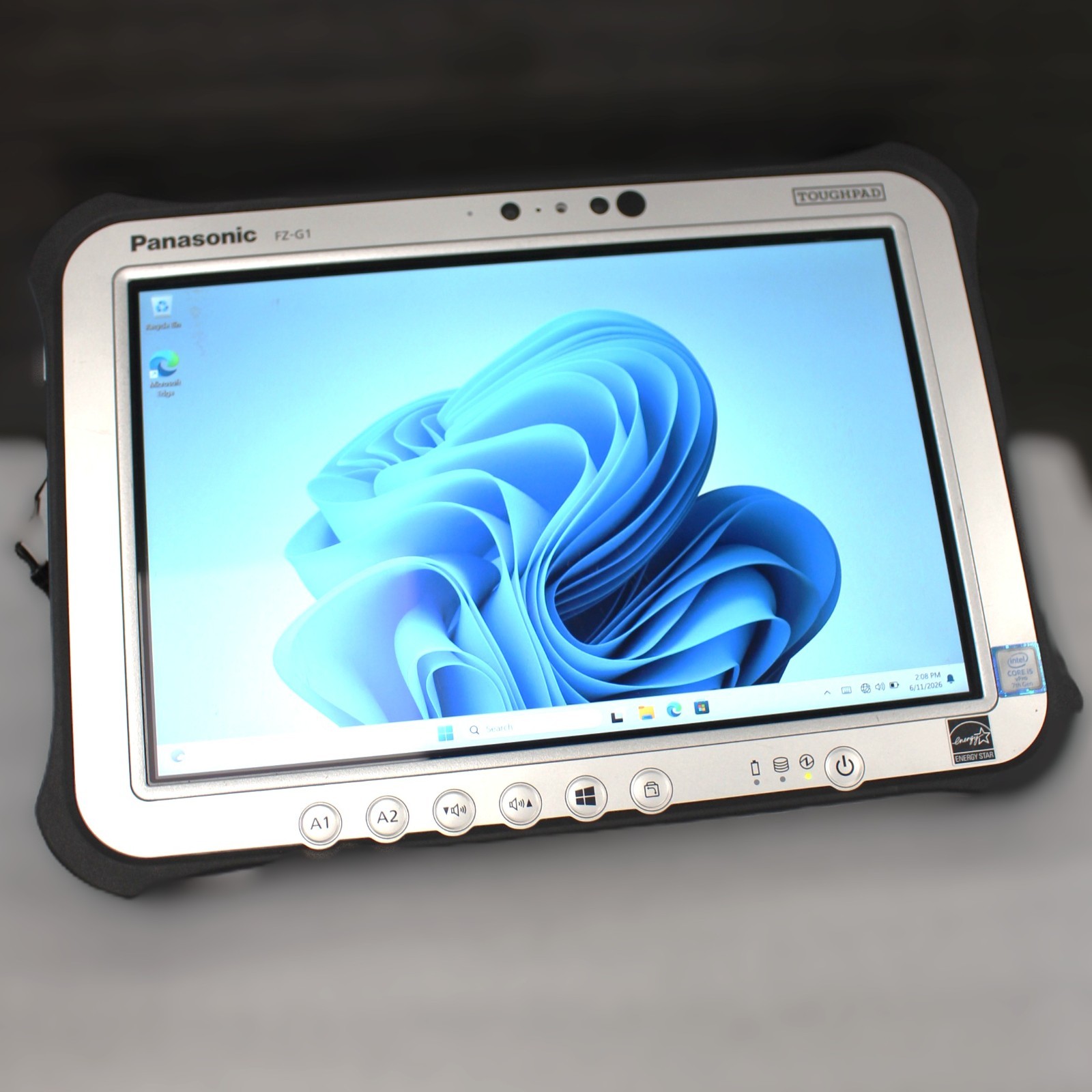 Panasonic Toughpad FZ-G1 MK5 Intel i5-7300 256GB SSD 8GB DDR3 Win 11Pro, 4G, LAN
