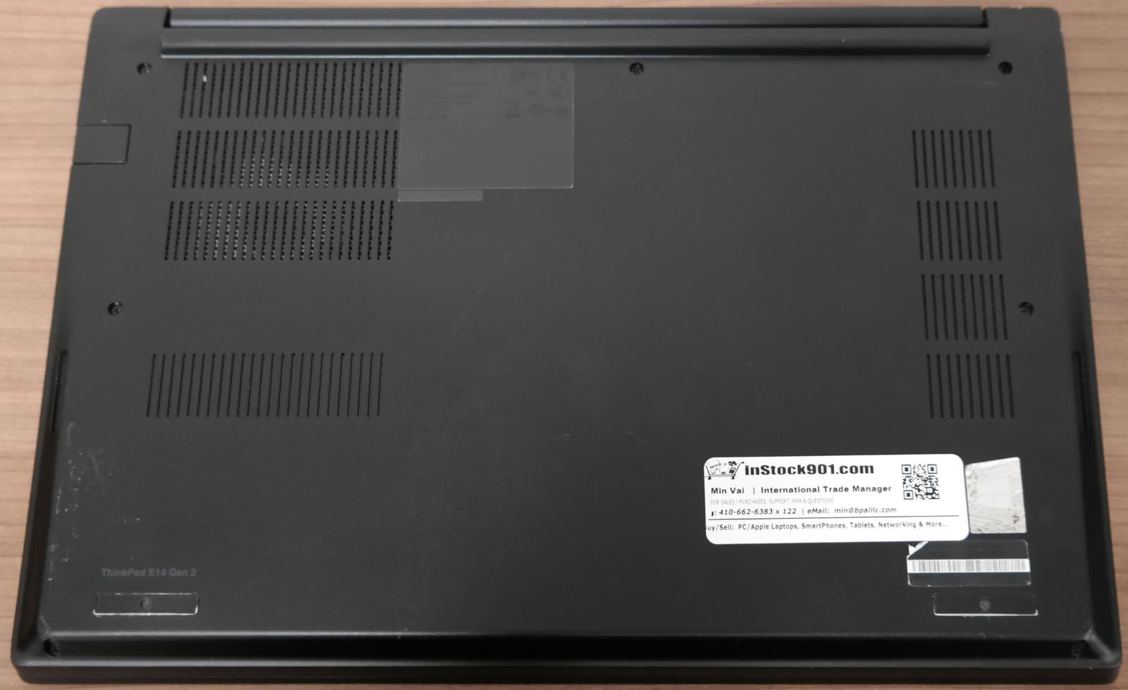 Lenovo ThinkPad E14 Gen 2 i5-1135G7 2.40GHz 8GB RAM 512GB SSD 14-inch FHD NO OS!