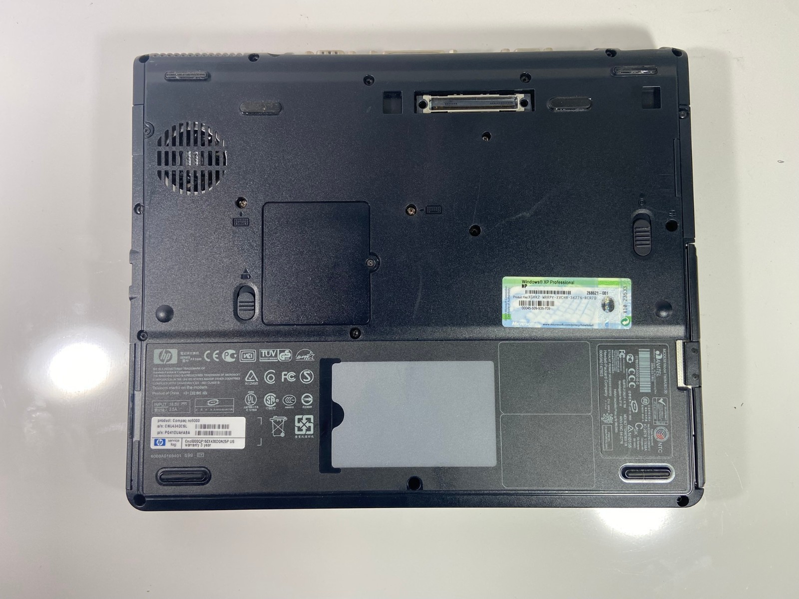 HP COMPAQ NC6000 Laptop | 768MB RAM | 30-60GB HDD | Intel 1.50 GHz | NO OS |