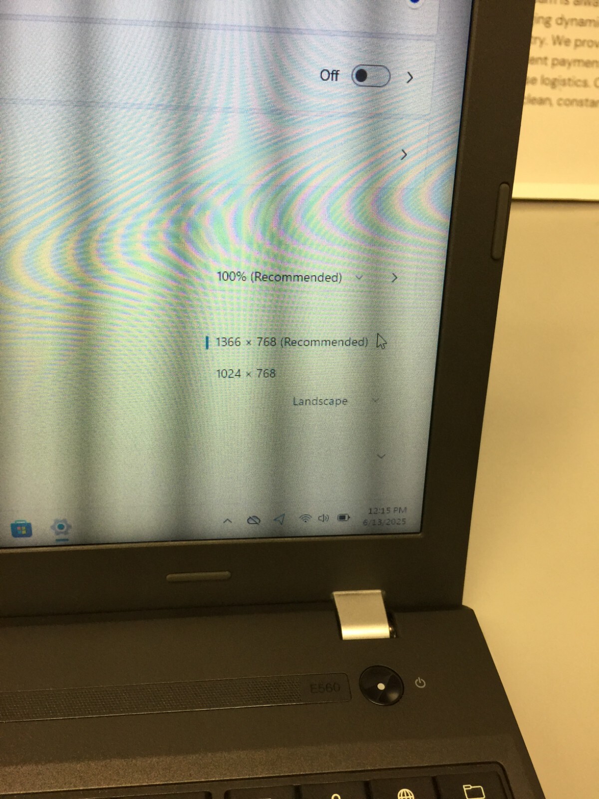LENOVO THINKPAD E560 Core i5 6th gen 2.30 GHZ 8 GB RAM 240 GB SSD WIN 11 PRO
