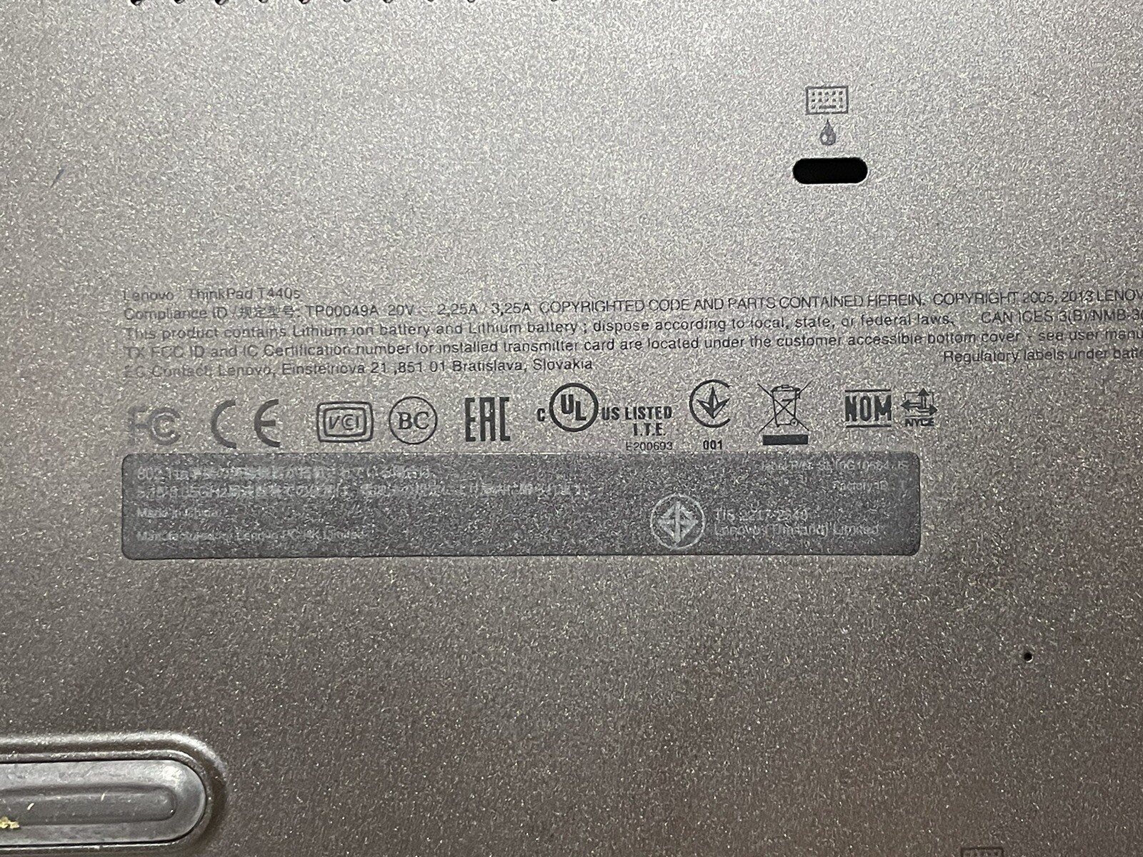 Lenovo Thinkpad T440s 14″ Laptop i5-4300U 8GB RAM 256GB SSD / LTE / Dual Battery