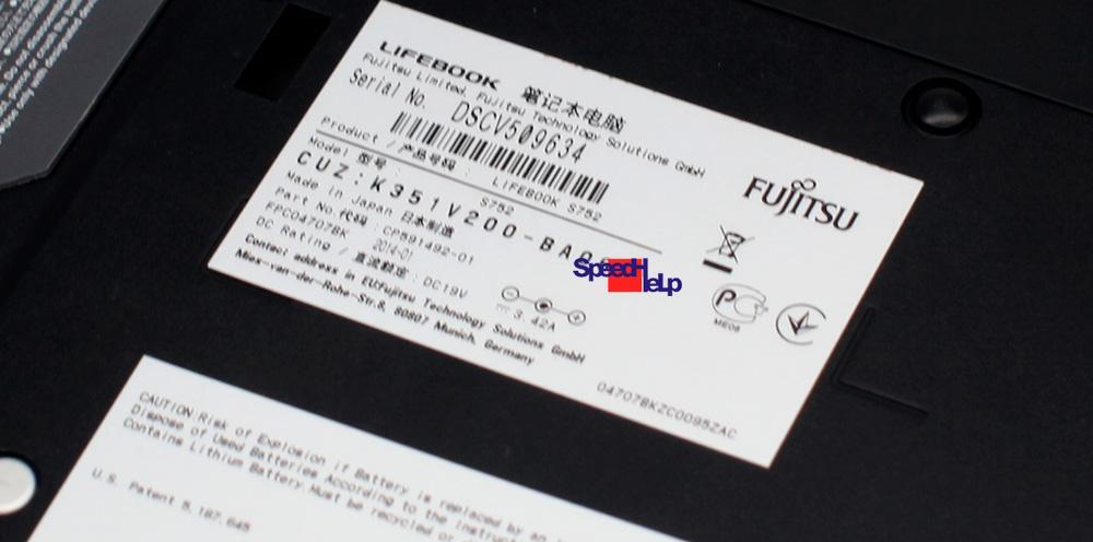 Fujitsu Lifebook S752 14″ HD Intel Core I5 3340M 250GB HDD 8GB Windows 7 Pro 64