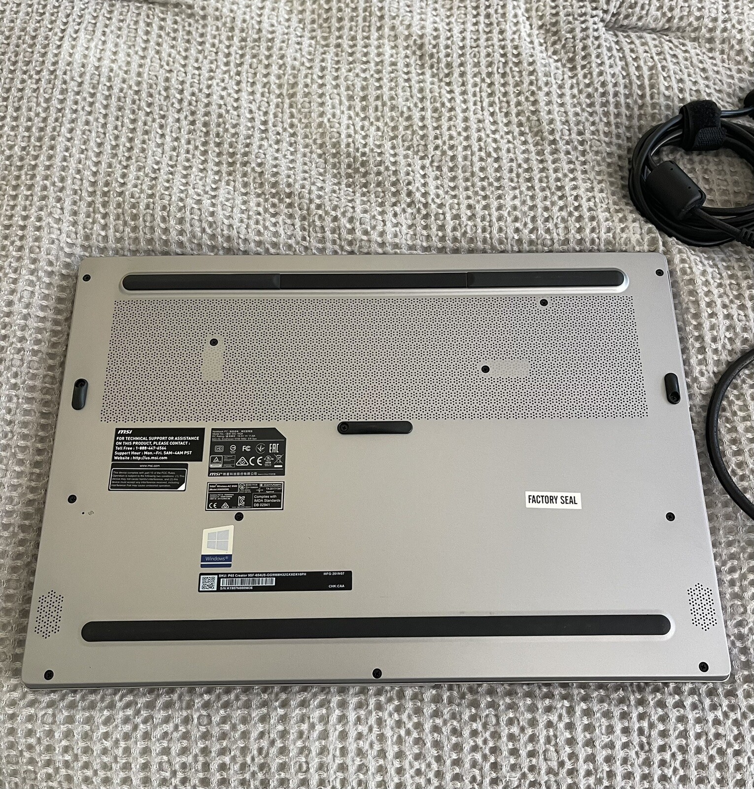 msi gaming laptop P65 creator