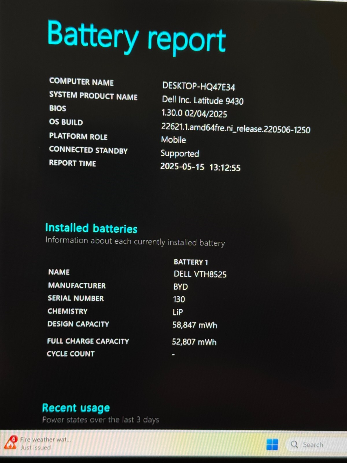 Dell Latitude 9430 14″ FHD+ i5-1245U, 16GB Ram, 1TB SSD, Win 11 Pro