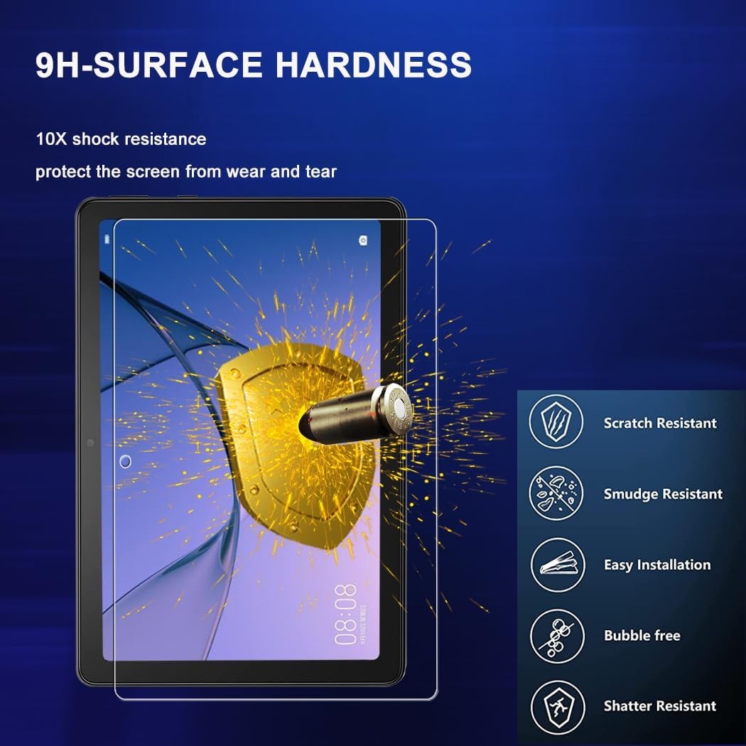 2 Pack Tempered Glass Screen Protector for Lenovo Tab One K9 8.7″ TB305XU TB305F