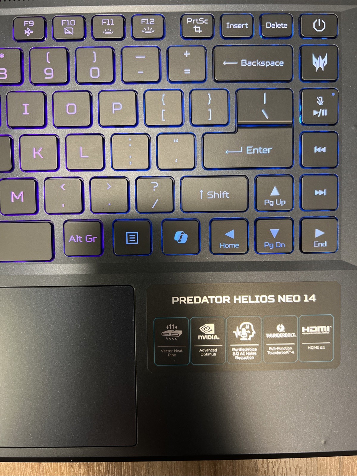 Acer Predator Helios Neo 14 QHD+ Ultra 7 155H 16GB RAM 512GB SSD RTX 4070(8GB)