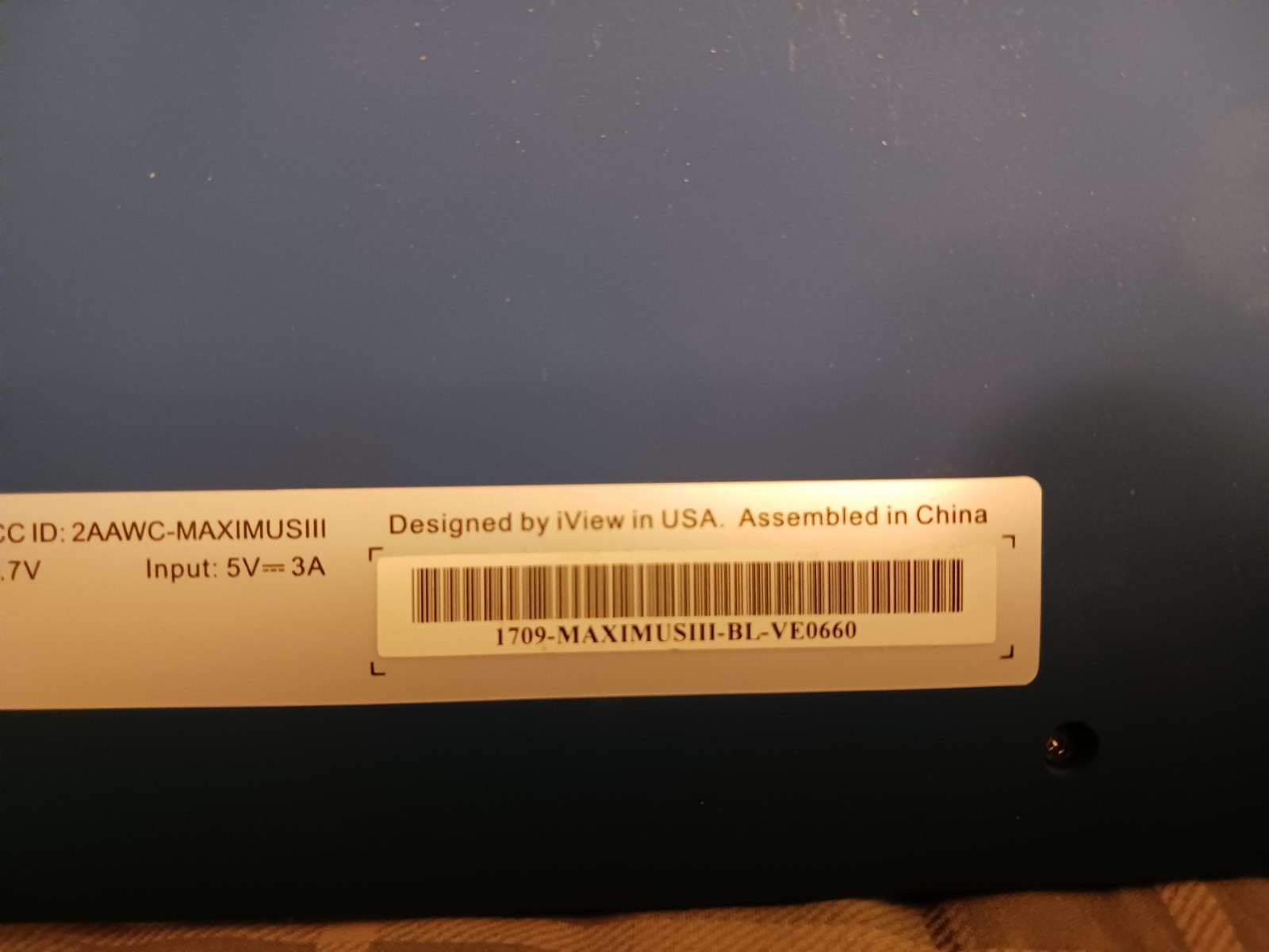 iView Maximus III BL-VE0660 11.6″ Touchscreen Laptop Windows 10