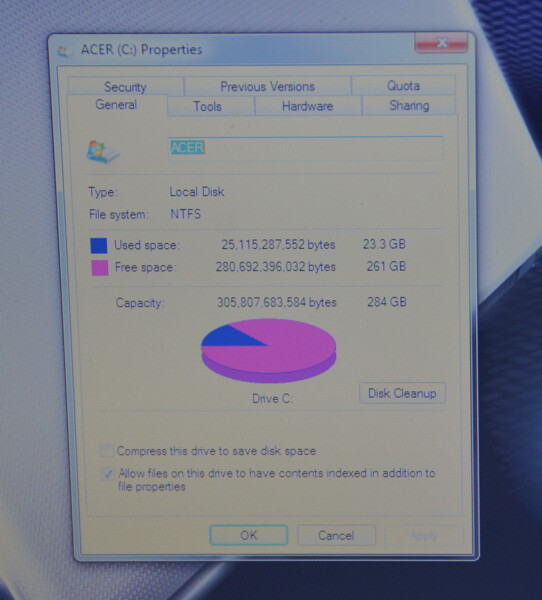 Acer Aspire 7741 Laptop__Intel Pentium CPU P6100 @ 2.00 GHz_3GB RAM_320GB HDD.