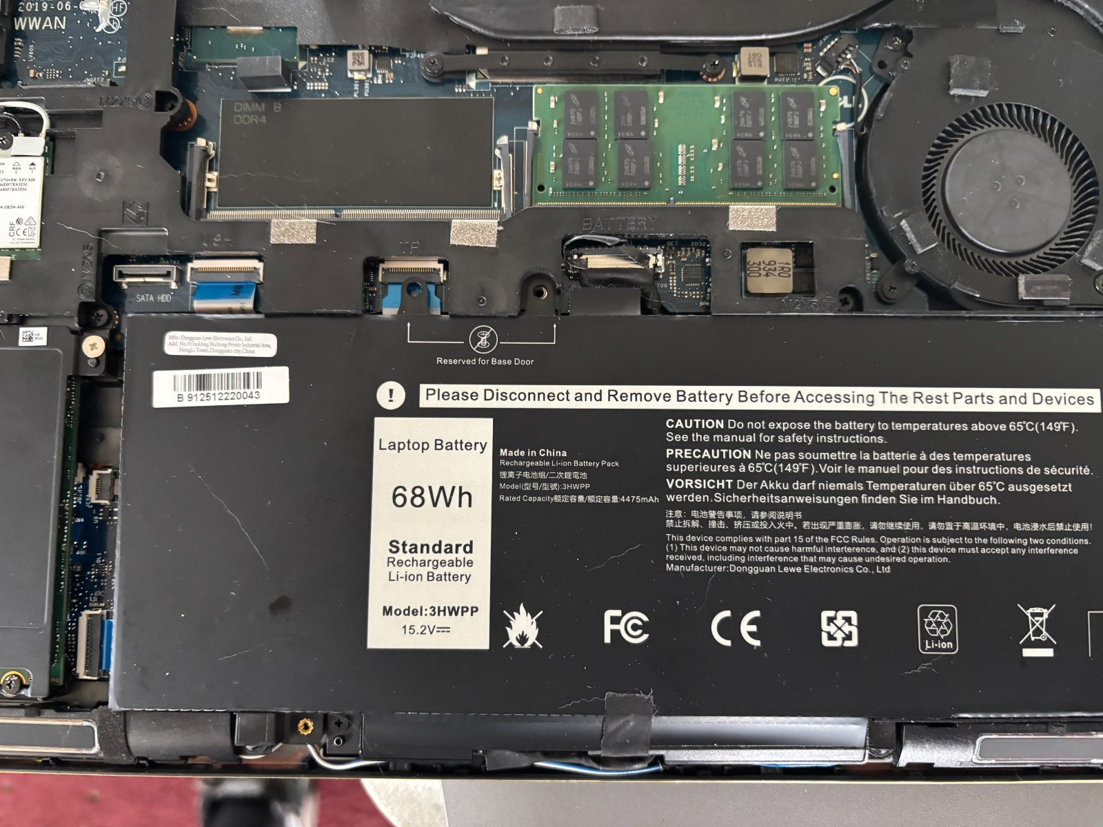 Dell Latitude 5401 14″ FHD i5-9300H 16GB DDR4 256gb SSD Win 11 Pro TOUCH SCREEN