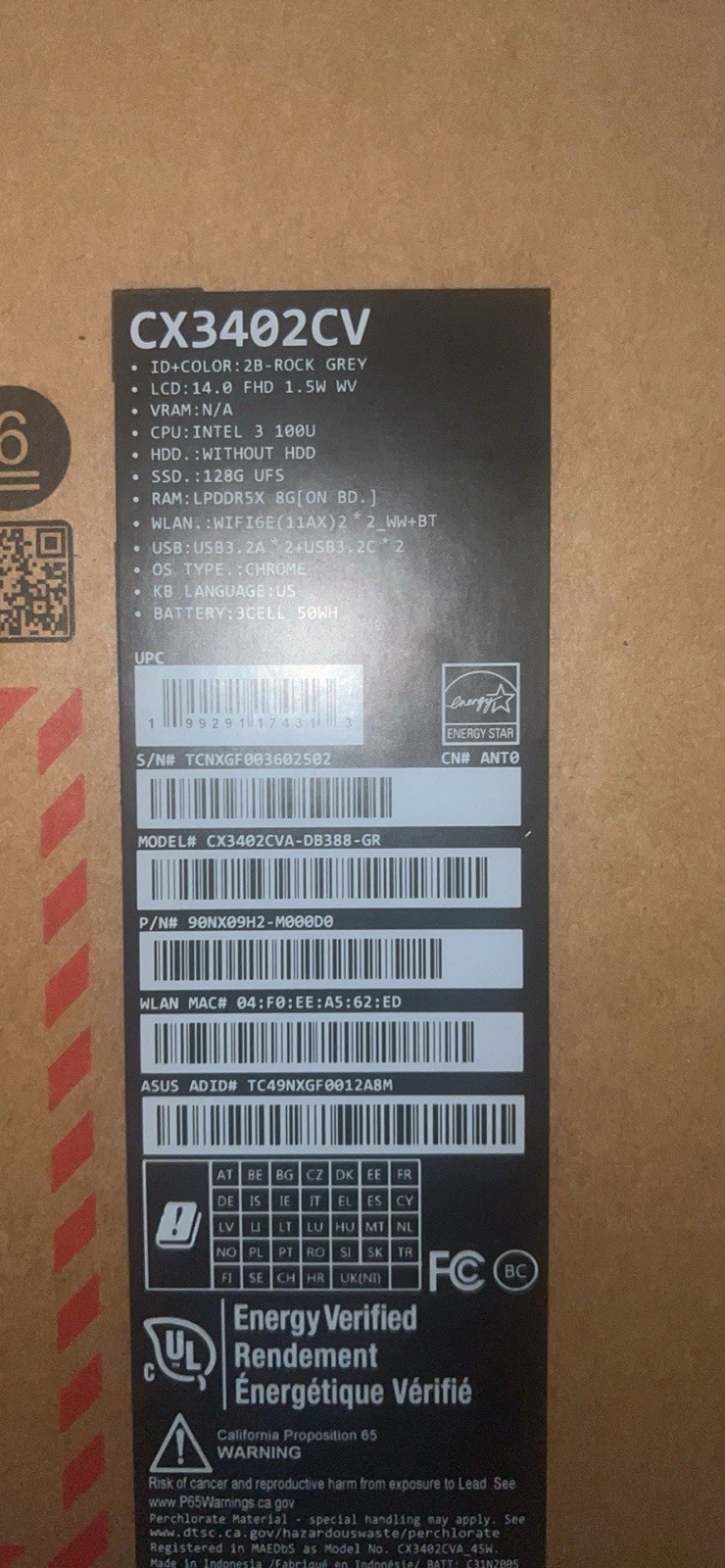 Brand new ASUS Chromebook Plus