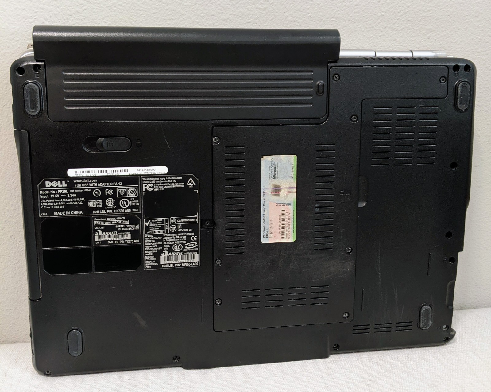 Dell Inspiron PP29L 15.4” Laptop Scraps/Salvage