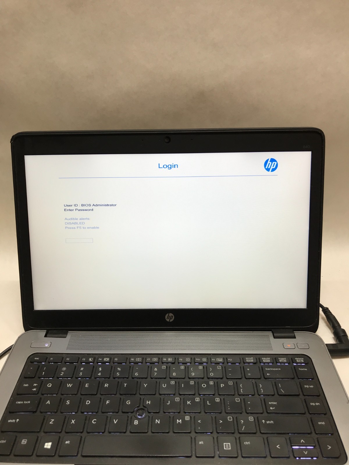 HP EliteBook 840 G1 14″ Intel Core i5 NO RAM NO HDD/OS For Parts BIOS LOCKED -DW