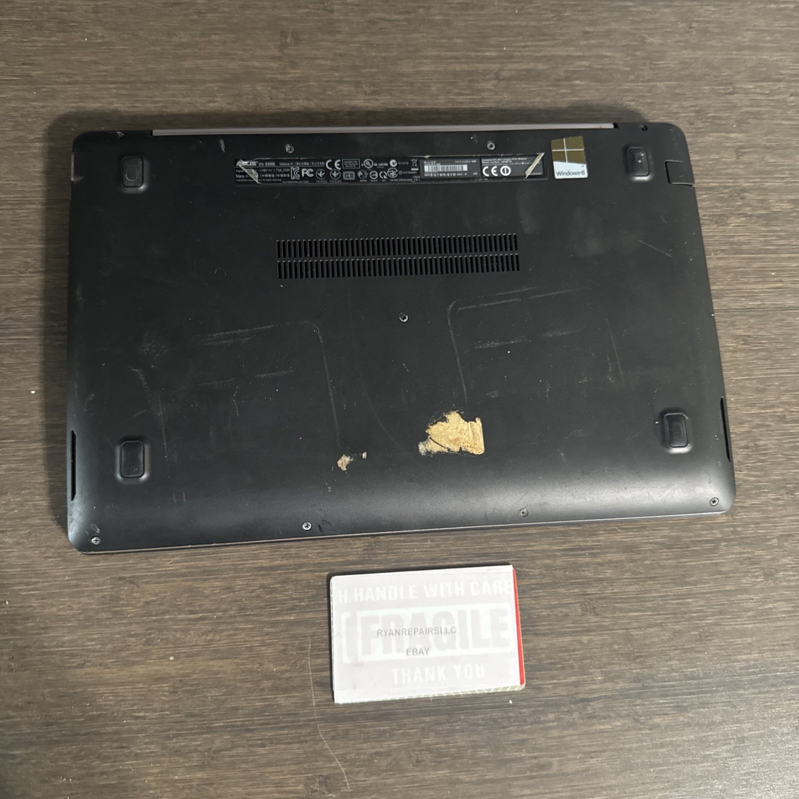 Asus S200E Sonicmaster Intel i3-3217U 1.8GHz 4 GB READ!