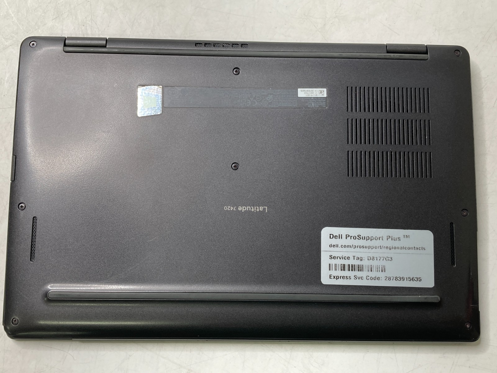 Dell Latitude 7420 i7-1185G7 4.80GHz vPro 16GB Ram -No HDD *Parts