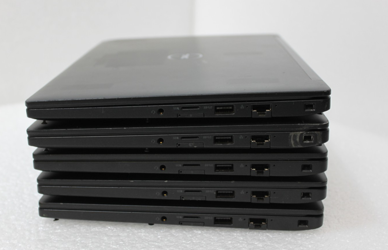 Lot of 5 Dell Latitude 7280 12.8″ i5-6300U 8GB 128GB NO Battery READ