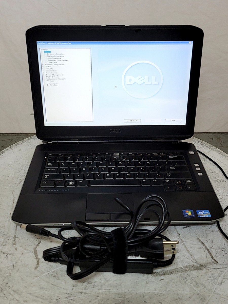 DELL P27G LATITUDE E5430 NON-VPRO 14″ Laptop I3-2350M 4GB 320GB SEE NOTES