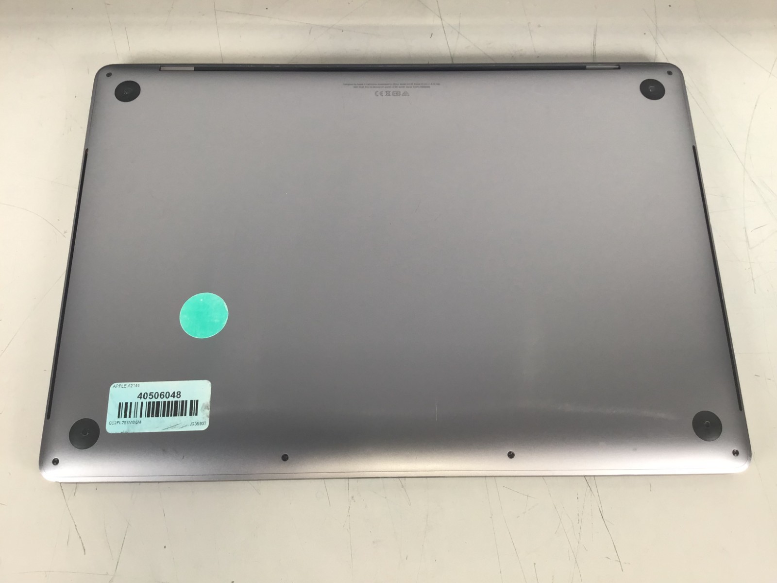 Lot of 2 Apple MacBook Pro 16″ A2141 i7-9750H 2.6GHz 16GB RAM 500B NVMe Gray~III