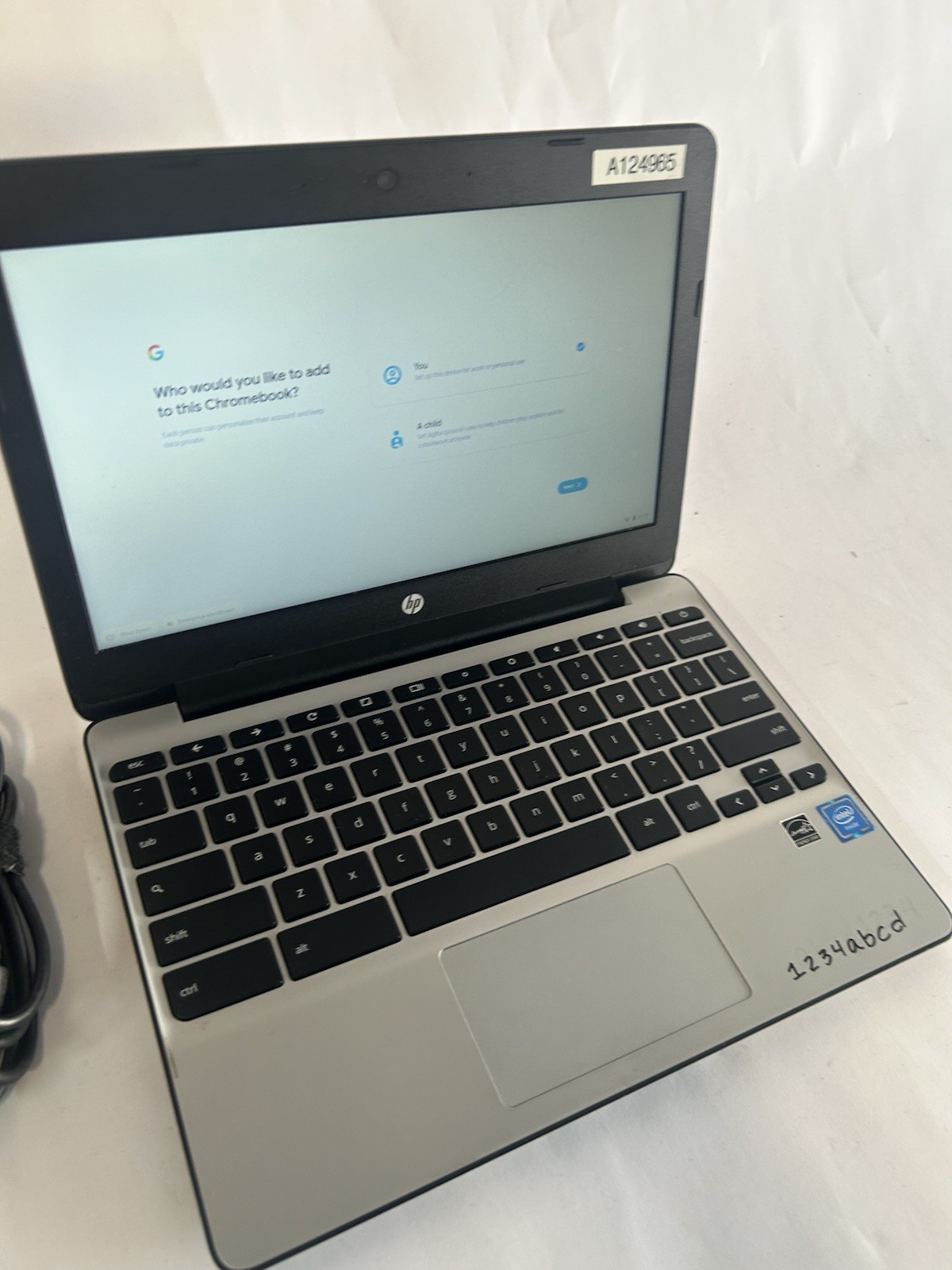 ⚡️HP Chromebook 11 G5 11.6″ 16GB N3060 ChromeOS,