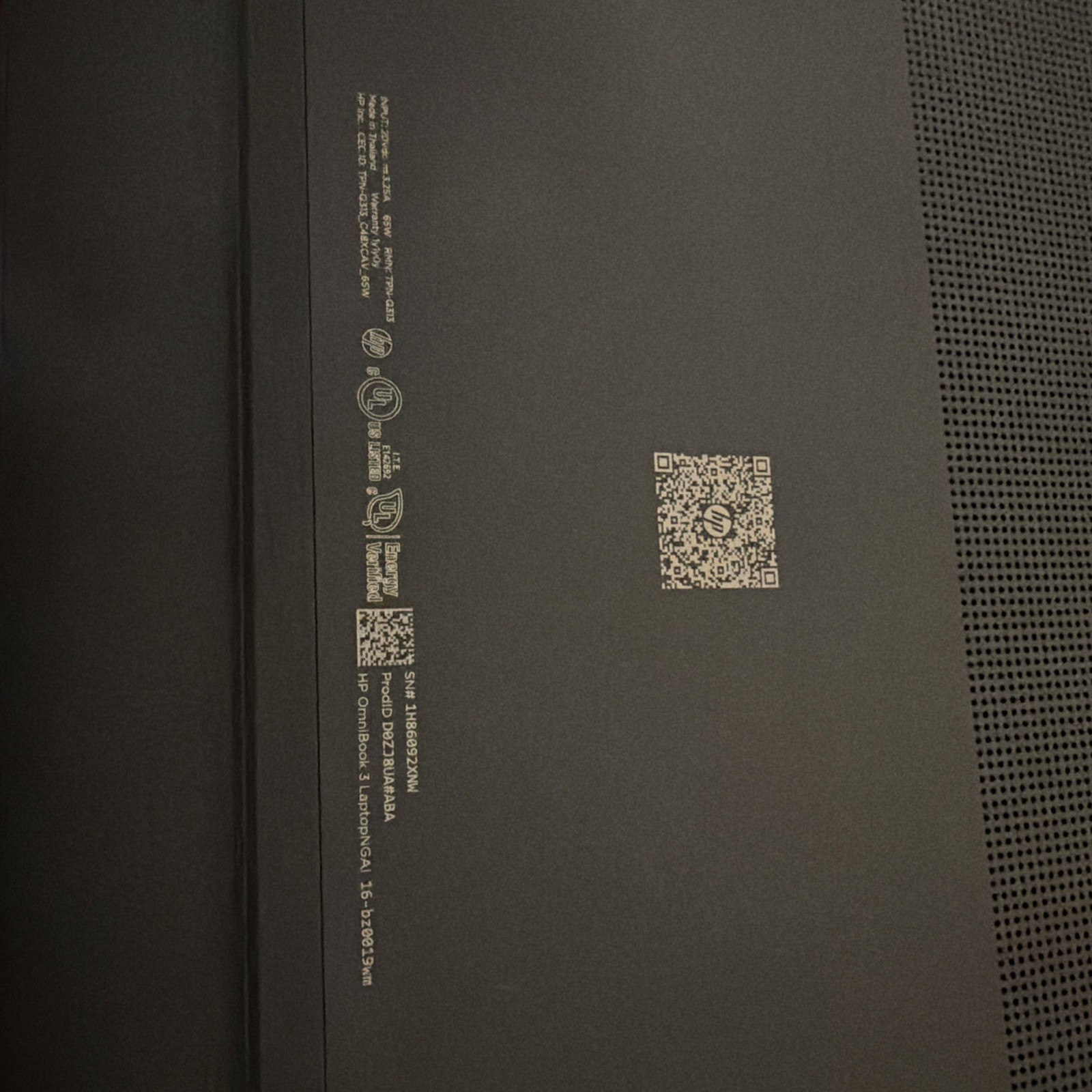 Hp Omni 3 Laptop 16-bz0019wm