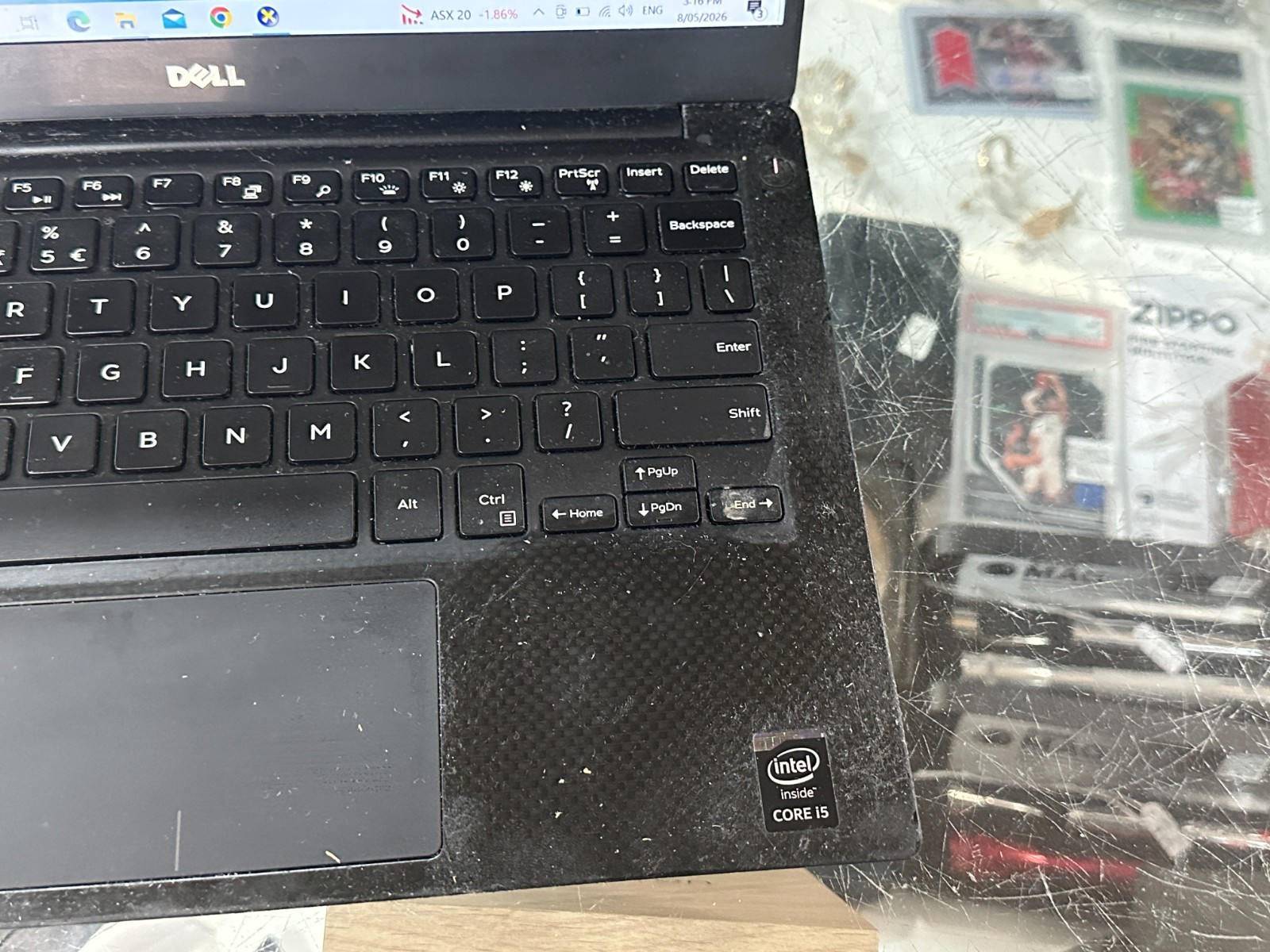DELL XPS 13 9343 LAPTOP WINDOWS 10 HOME , 256 GB SSD 8 GB RAM – READ DESCRIPTION