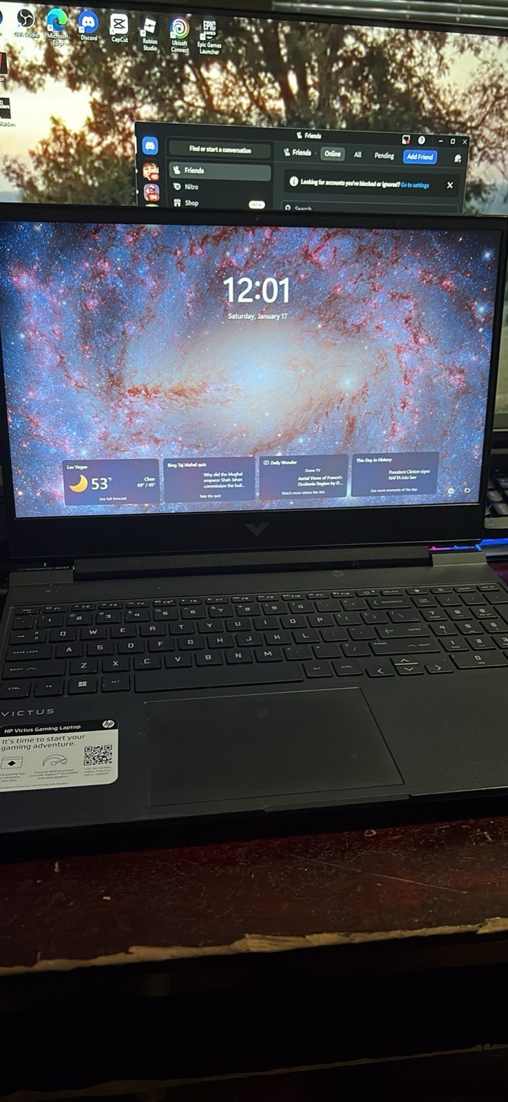 HP Victus 15.6-inch Gaming Laptop Windows 11 Home