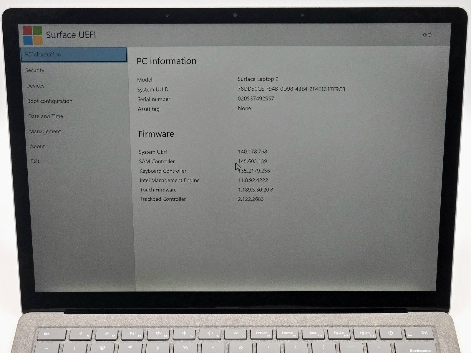 Microsoft Surface Laptop 13″ 2256 x 1504 I7-8650U 512GB SSD 16GB W11P *READ*