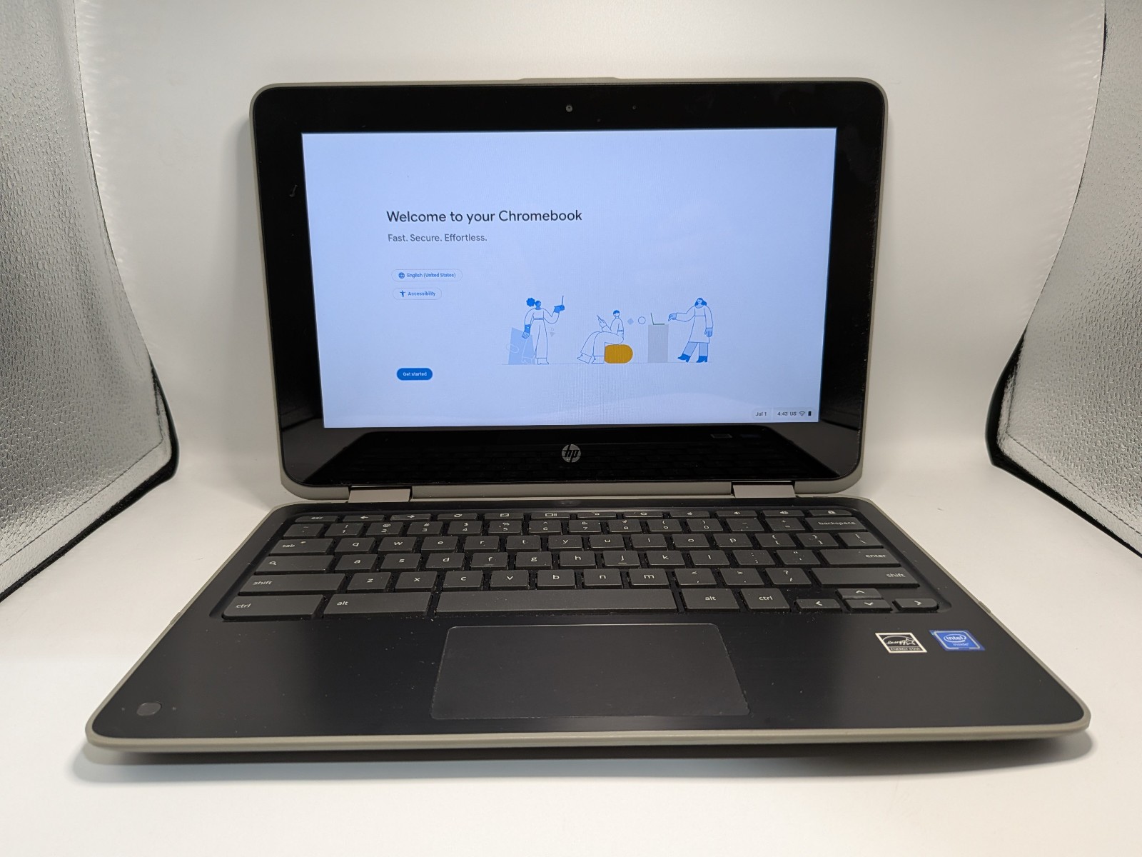 HP Chromebook x360 11 G2 EE 11.6″ 2 in 1 Intel N4000 4GB 32GB