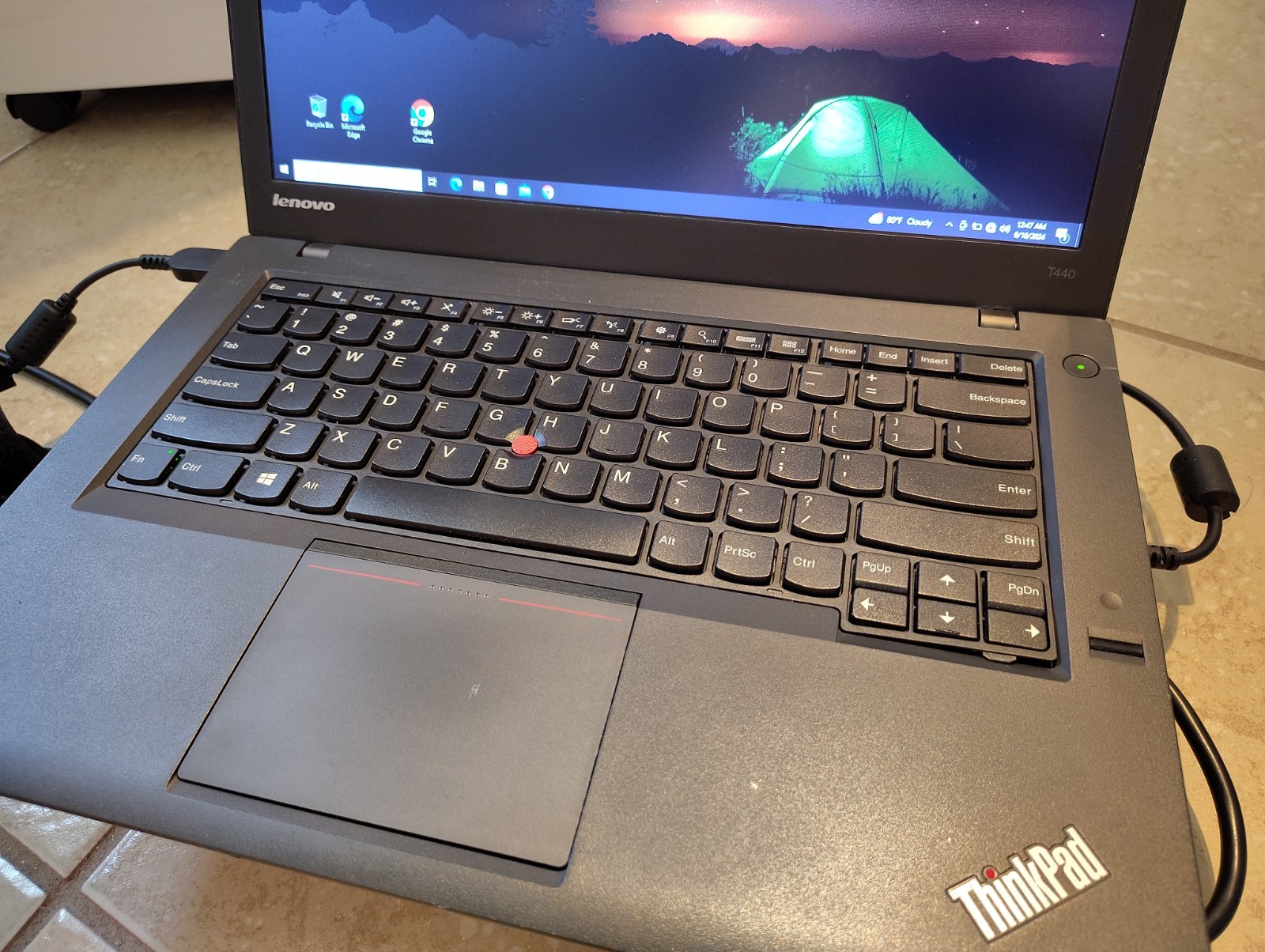 Lenovo ThinkPad T440 14″ Laptop Intel Core i5 8GB RAM 237GB HDD Windows 10