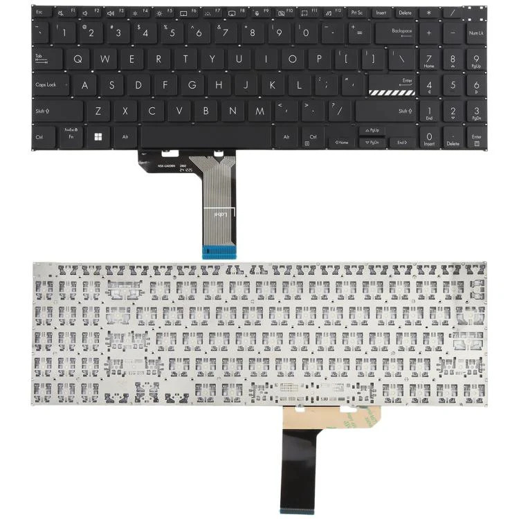 For ASUS Vivobook Pro 16 K6502 K6602 ZC ZE US Version Laptop Keyboard, For ASUS
