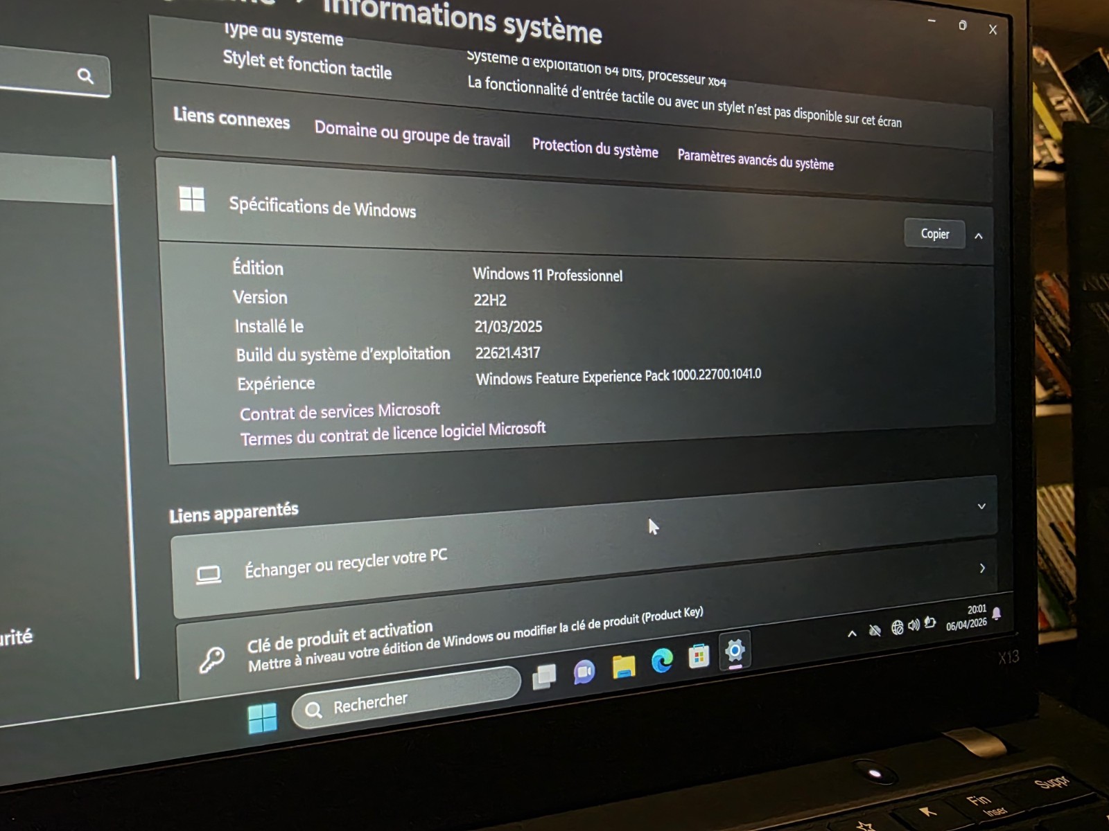 Lenovo X13 Lightweight 4G Sim Ryzen 5 8GB 256 SSD Windows 11 Pro Azerty Vgc