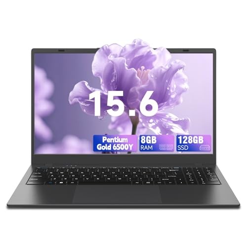 Laptop Computer 15.6 Inch – 8GB RAM 128GB SSD Laptops with Pentium 6500Y
