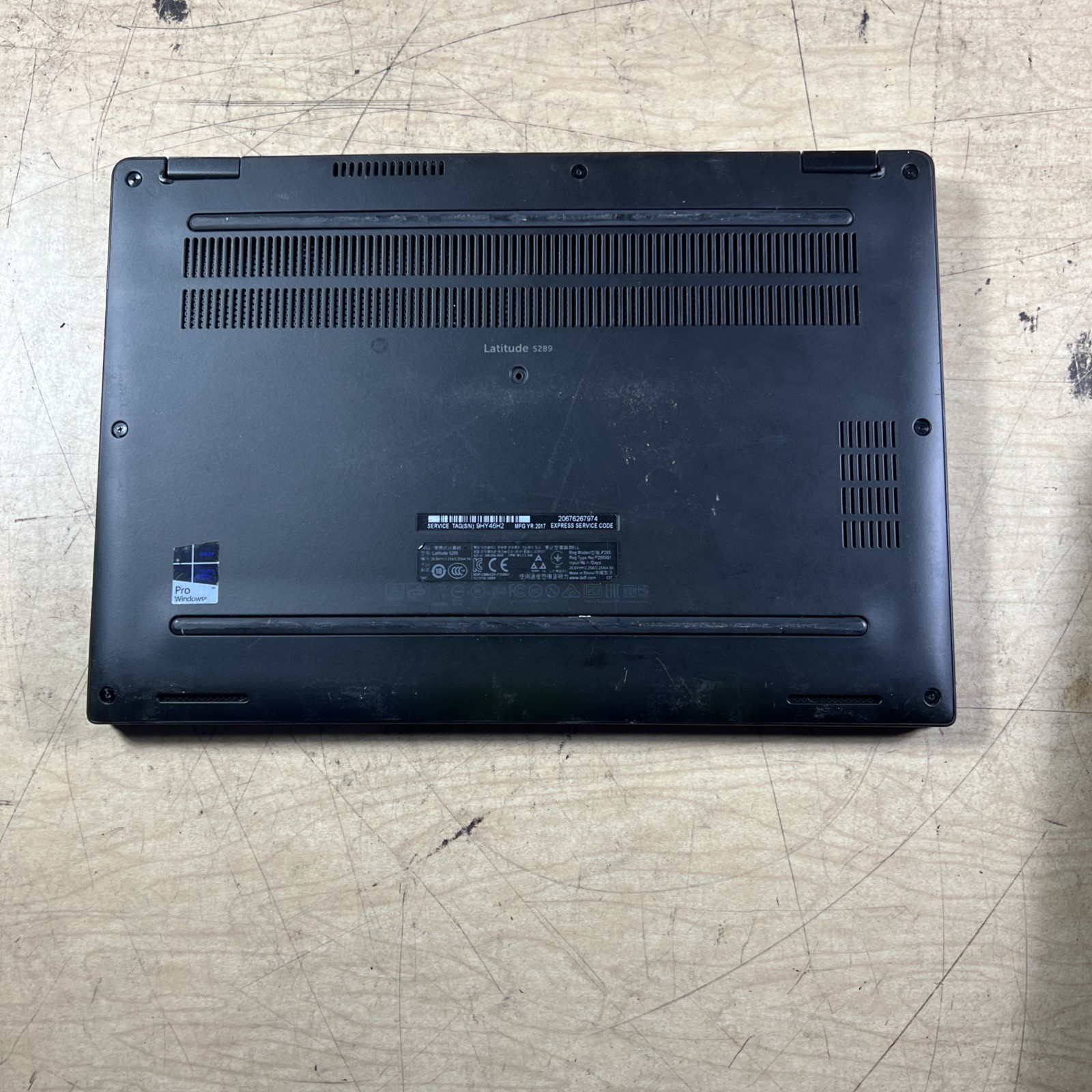 DELL LATITUDE 5389 INTEL CORE I5-7300U 2.60GHZ 8GB RAM **NO HD/ NO CADDIE/ NO OS
