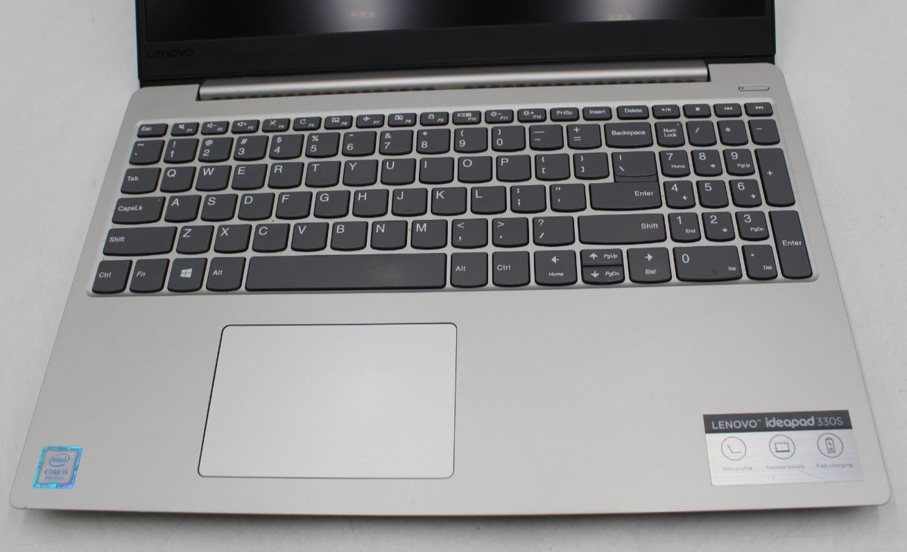 Lenovo IdeaPad 330S 15.6in 14 GB SSD 8 GB RAM i5-8250U 30 day warranty No OS