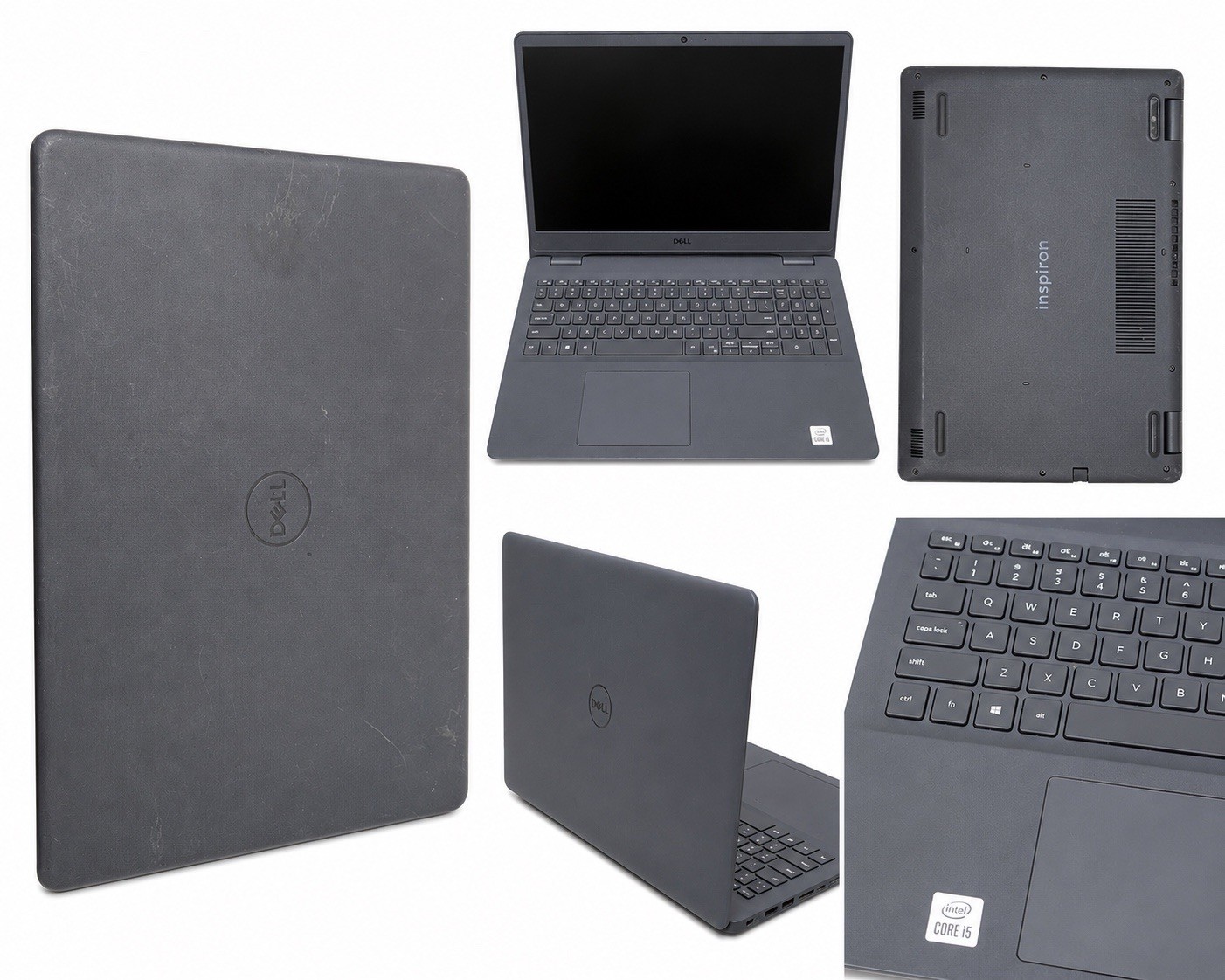 Dell Inspiron 15.6in Intel Core i5 Laptop Black Integrated Graphics