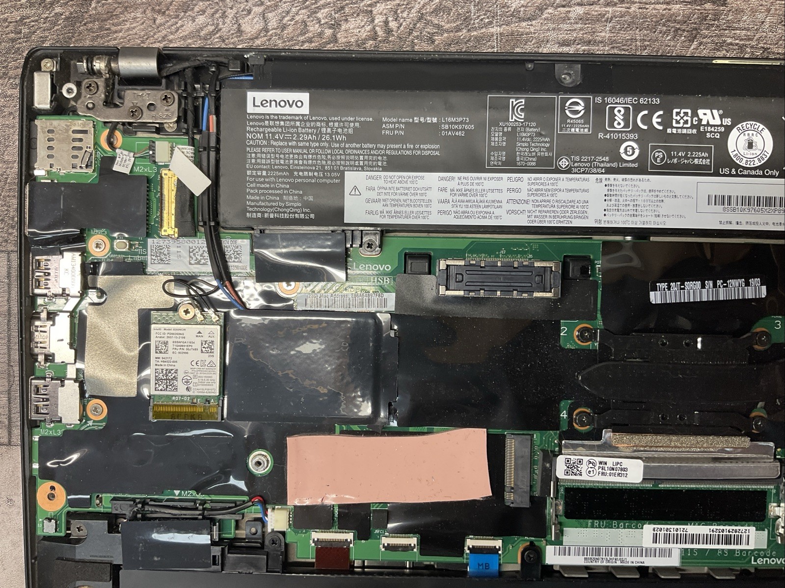 Lenovo ThinkPad T470s / Intel Core i5 6th Gen / BIOS Unlocked / M5