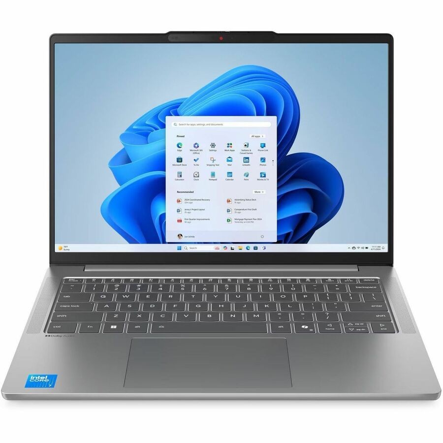 Lenovo 83LL000HUS 14″ Touchscreen 2-in-1 Chromebook Luna Gray