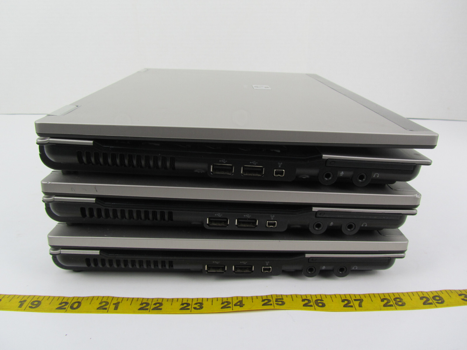 Lot of 3 HP EliteBook 6930P Laptop PC Computers Intel Core 2 Duo 2.53 NO HDD H21