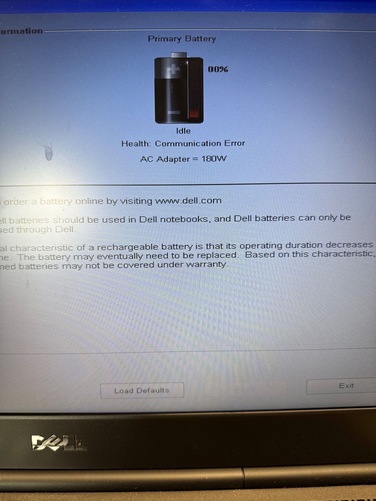 Dell Precision M4700 i7-3740QM 2.7GHz 8 GB No Drive 15.6″ FOR PARTS/REPAIR