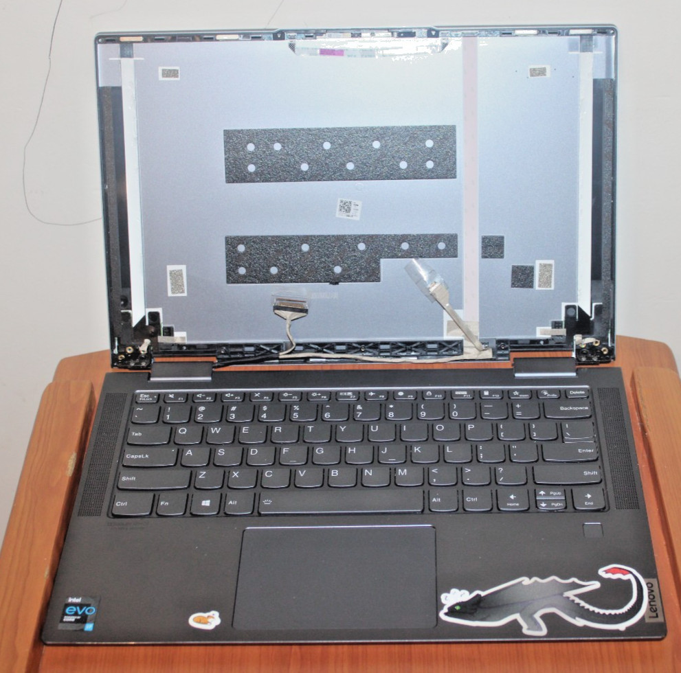 LENOVO YOGA 714ILT5 2 IN 1 FOR PARTS UNTESTED MISSING A LOT OF PARTS.