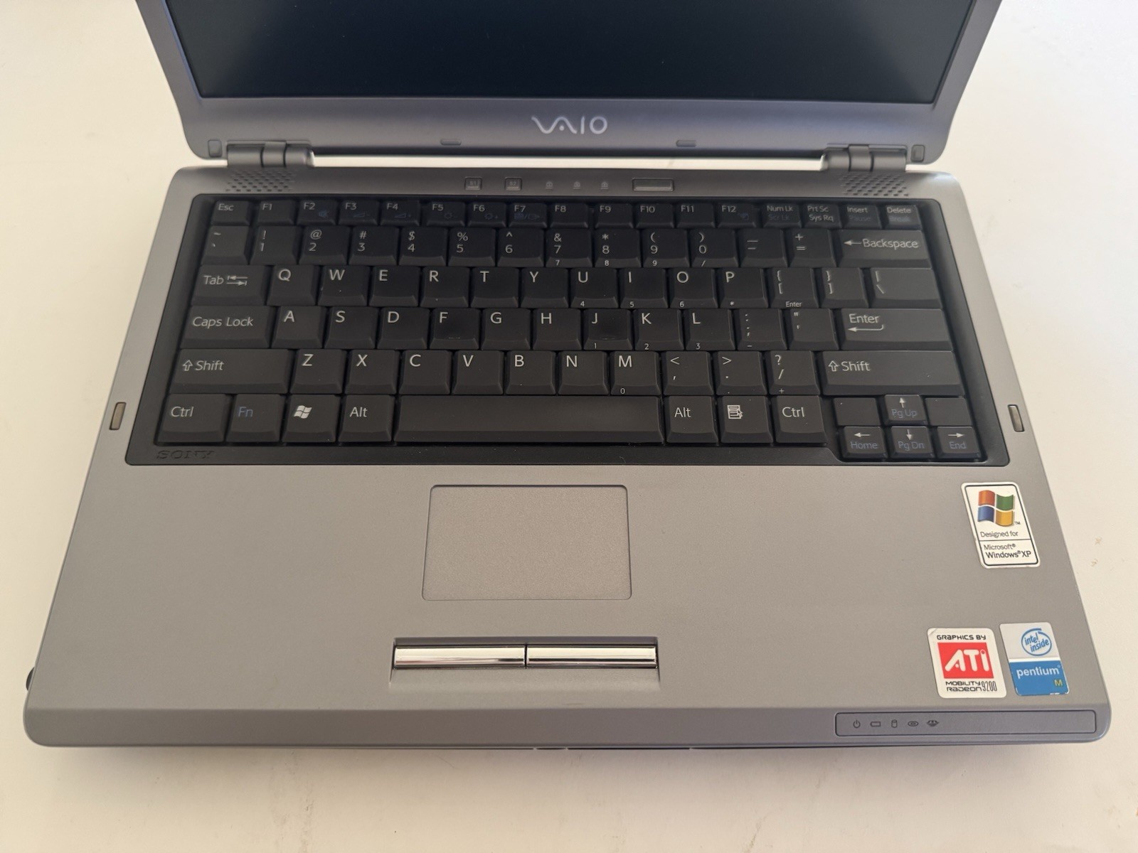 Sony VGN-S170P PCG-6C3L Pentium M 1.5GHz 1GB 128GB Disc Win XP Laptop