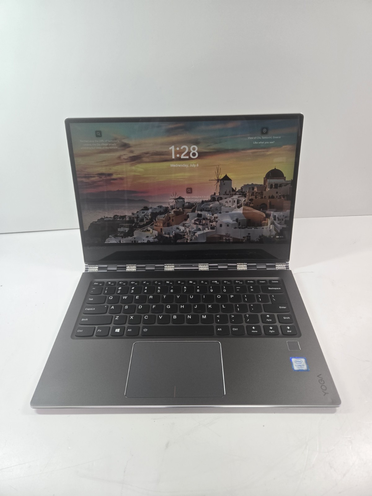 Lenovo Yoga 910-13IKB 4K Touch i7-7500U @2.7GHz 16GB 256GB SSD Win11 pro
