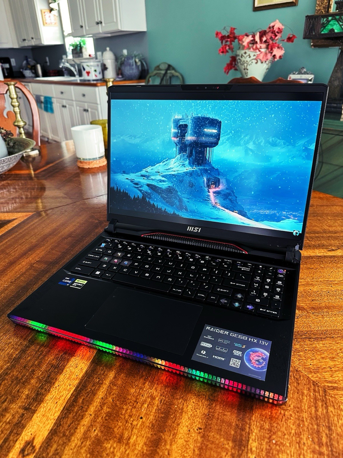 MSI Raider GE68 HX 13VF-062US Gaming Laptop 16″ Full HD+ 144Hz