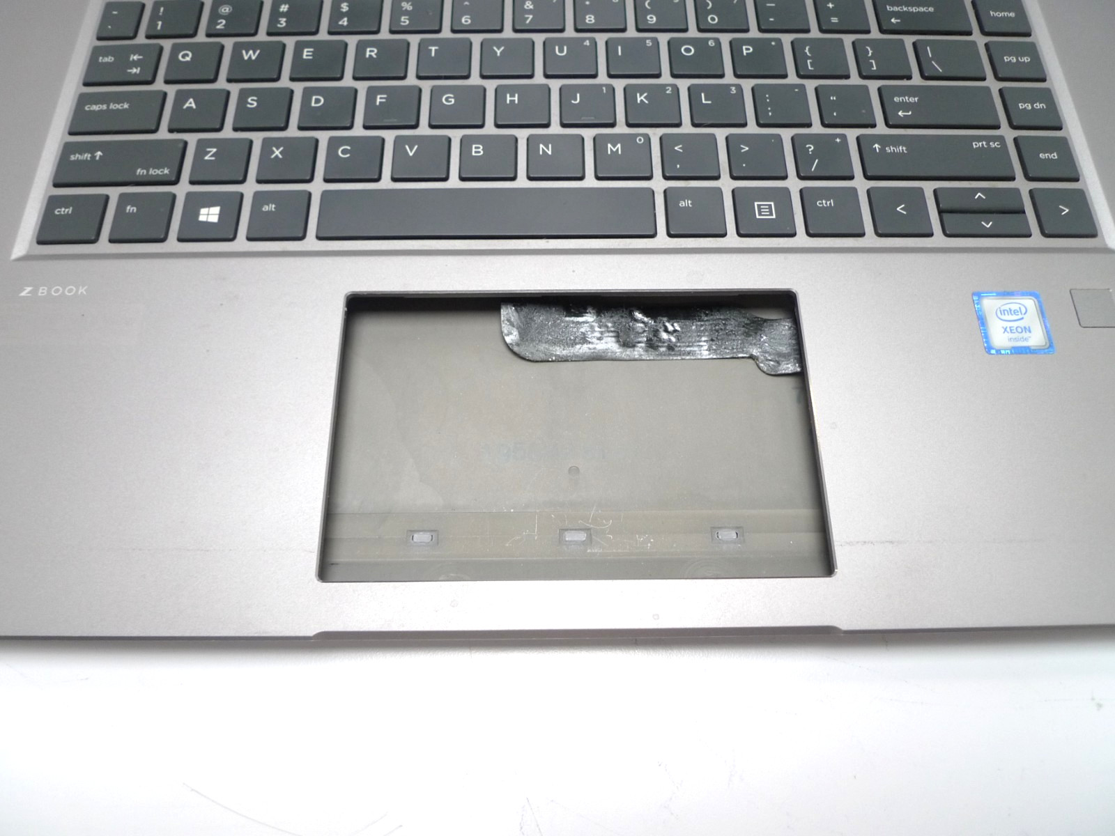 HP ZBook Studio G5, Xeon E-2176M, No RAM/OS/Battery/Trackpad, As-Is, No Returns