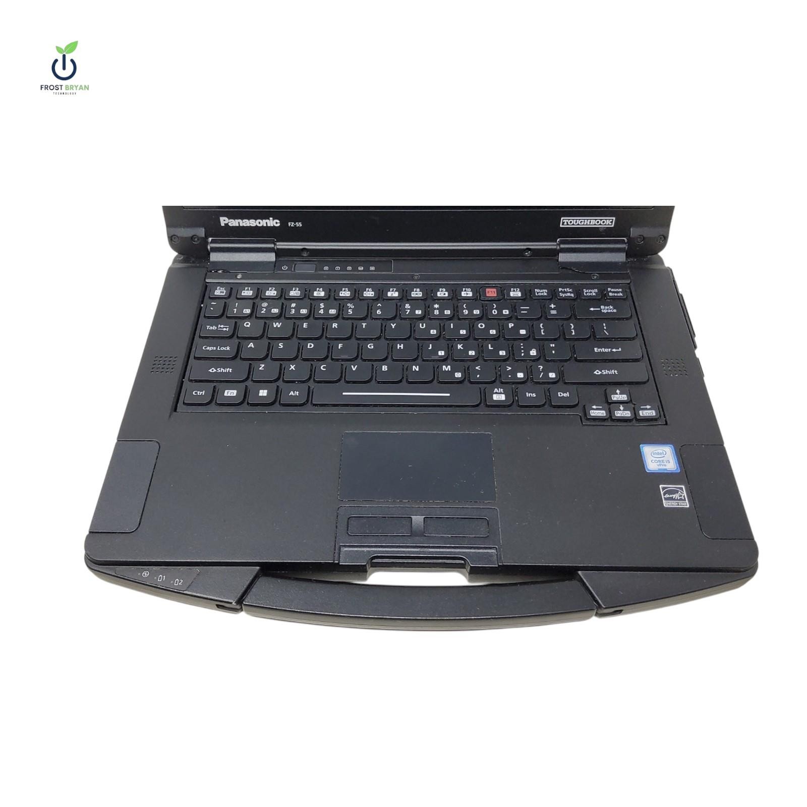 PANASONIC FZ55-1 Laptop 14″ i5-8365U@1.60GHz 8 GB 256 GB No OS Grade C [READ]