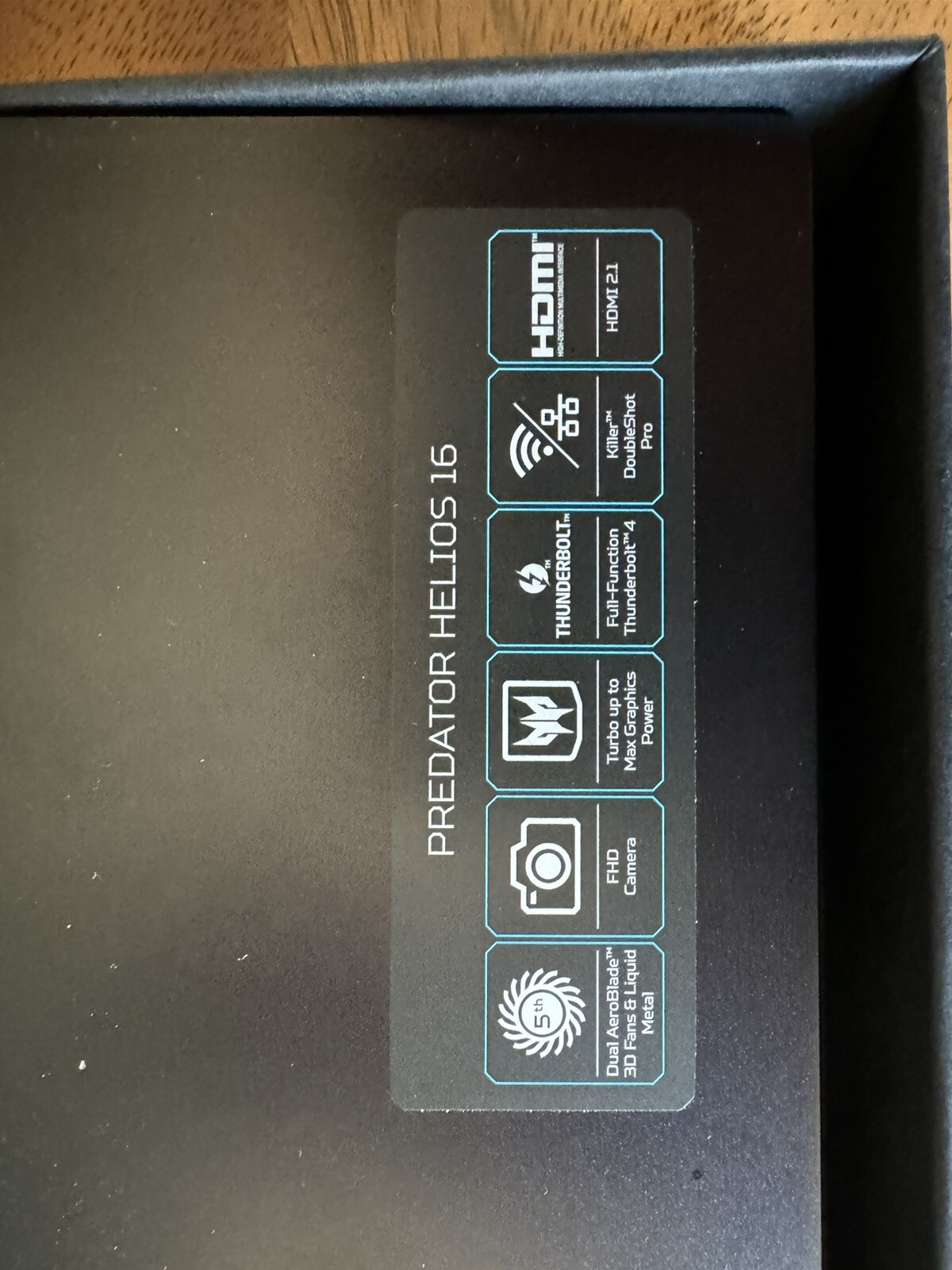 Acer Predator Helios 16 16″ (1TB SSD, Intel Core i9-13900HX, 2.20GHz, 16GB RAM,